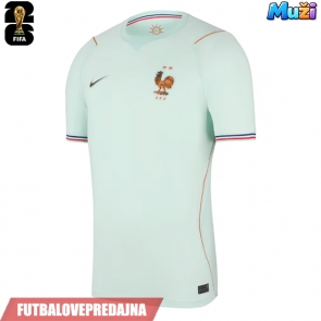 Lacne Muži Futbalové dres Francúzsko MS 2026 Krátky Rukáv - Preč